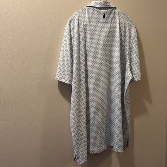 Johnnie-O Men's Blue Patterned polo Shirt - XXL - golf - Picture 5 of 6